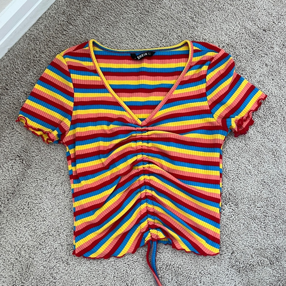 Rainbow top